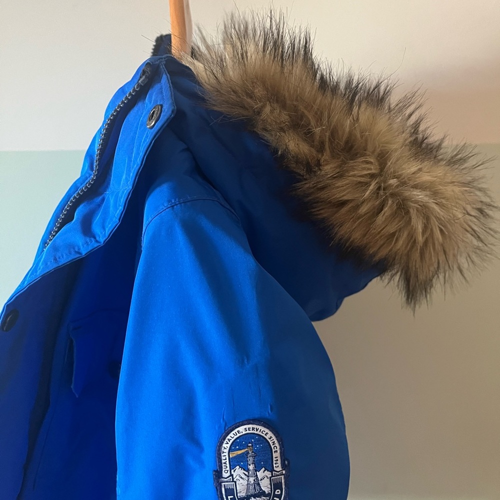 Lands End Expedition Parka / Winter Jacket / Coat / Unisex - Size Large (14-16)